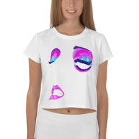 Ex All-Over Print Crop Tee